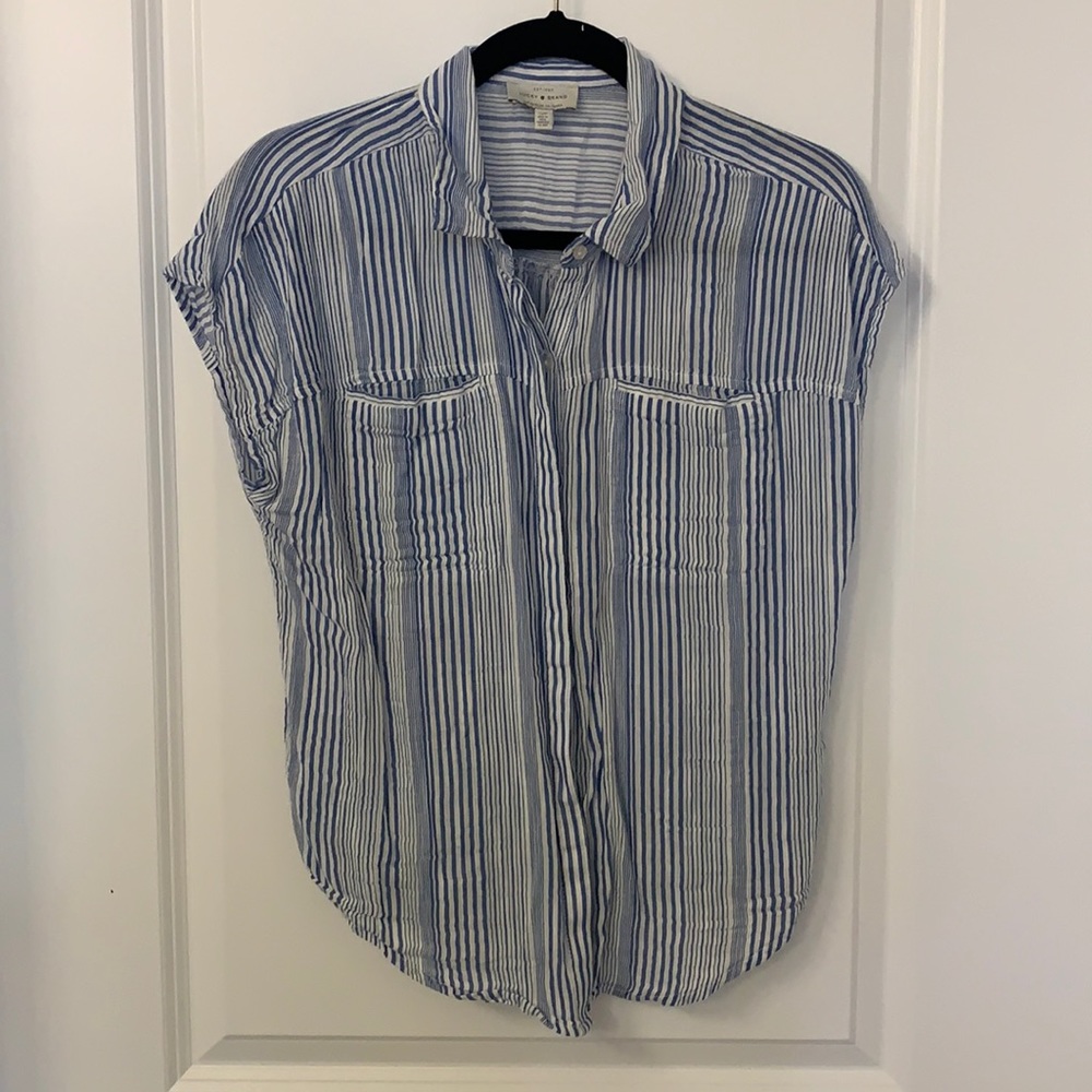 Striped button down top - lucky Brand - Small